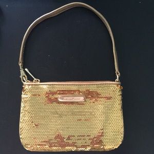 MICHAEL KORS Gold ✨Sequin✨ Wristlet